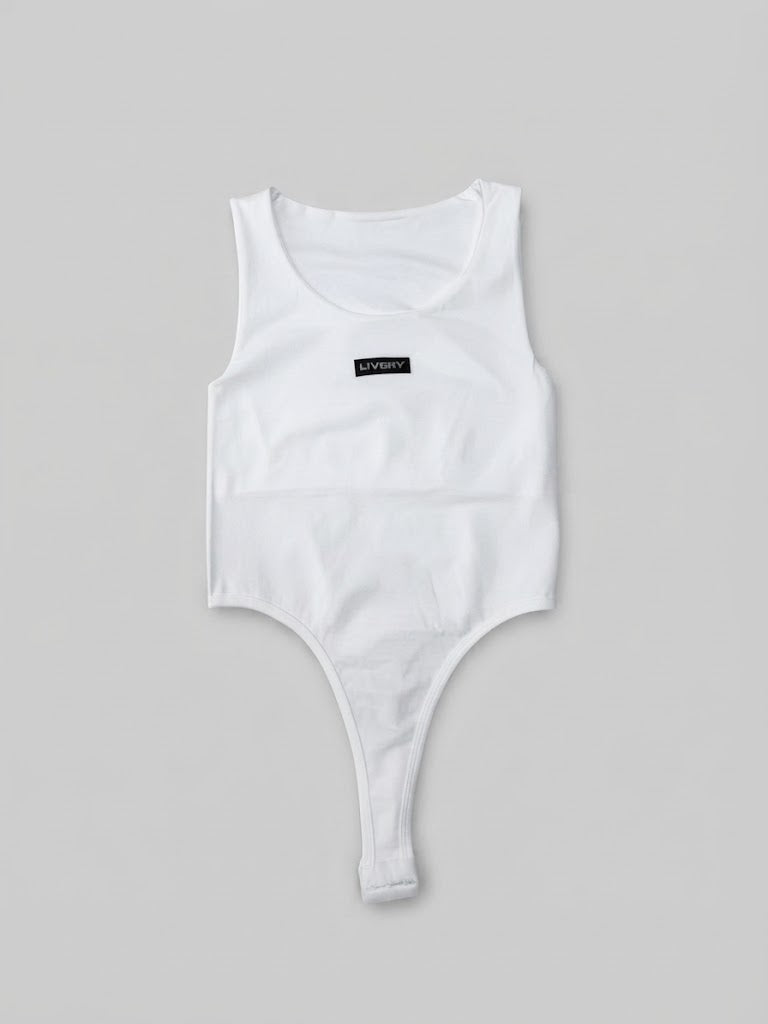 Blusa Kilma body elastico ms basic - Blanco