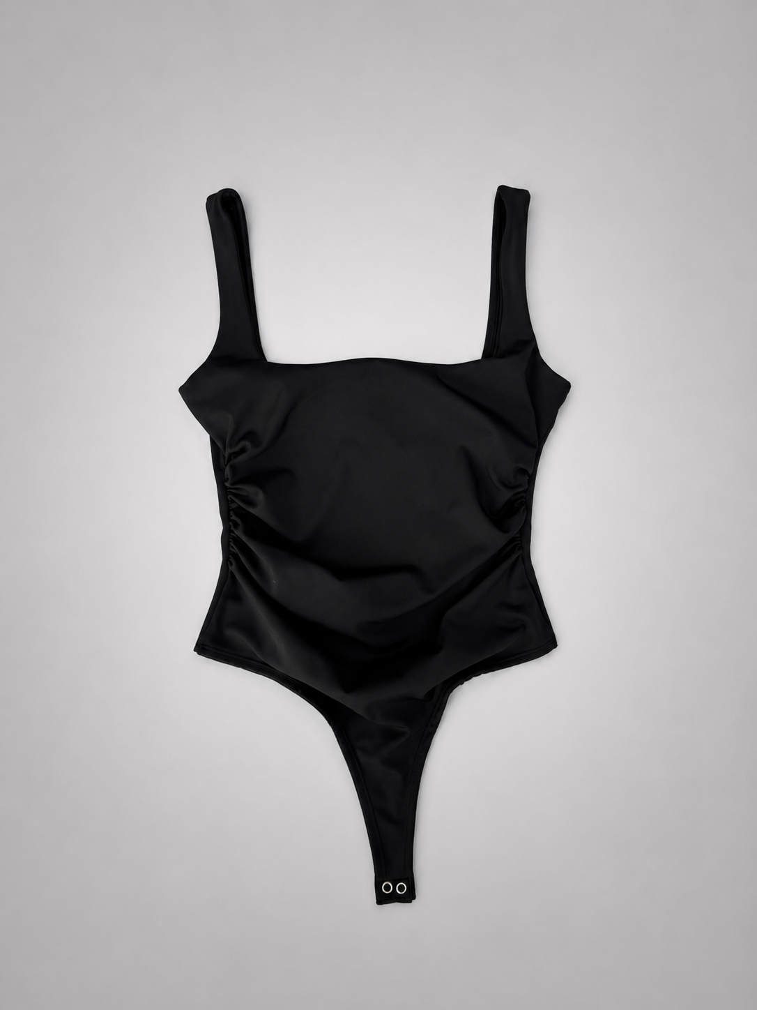 Blusa Constantine body escote cuadrado sisa - Negro