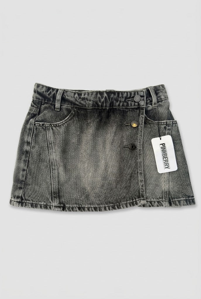 Falda Kent mini mini con tapa frente short interno