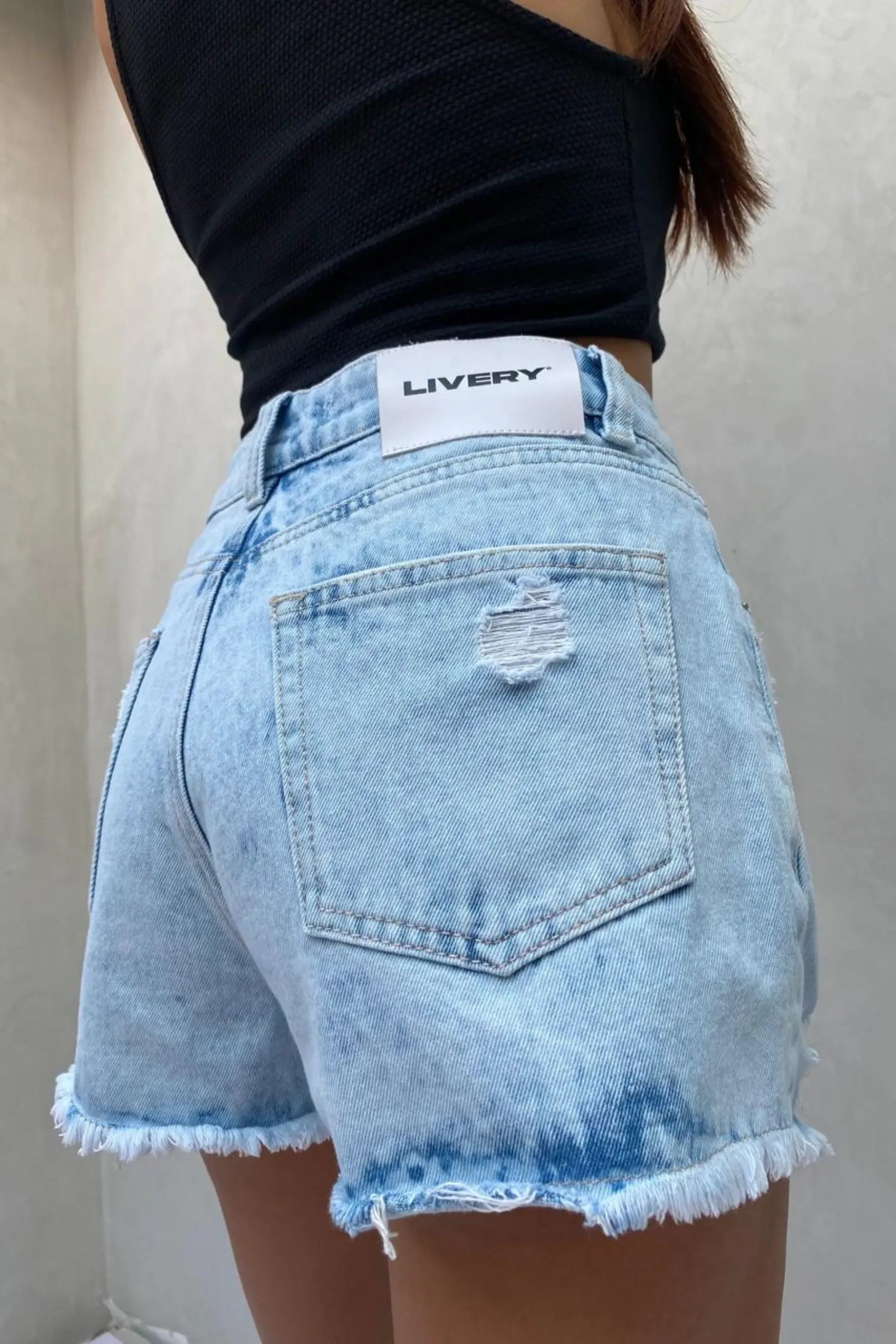 Short mack - Azul claro