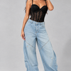 Blusa Francesa blonda mayatex - Negro