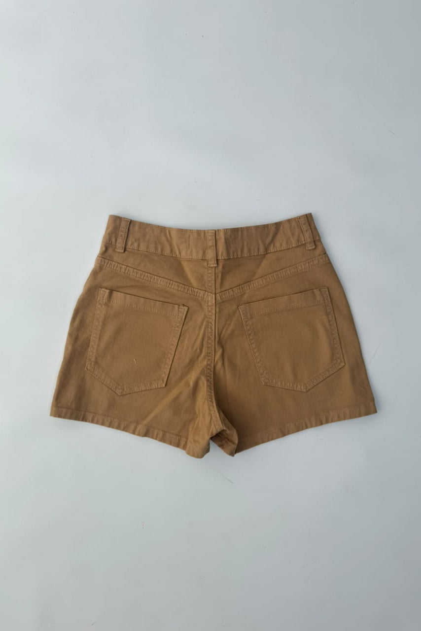 Falda Hanzel mini con short - Camel