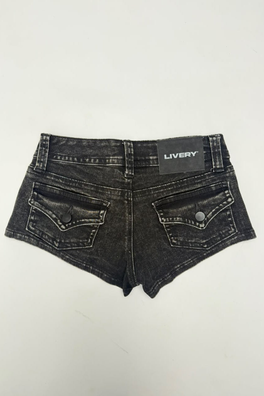 Short Mini mini Kiki - Negro humo