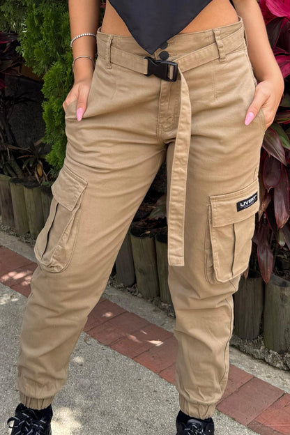 Pantalon kori - Camel