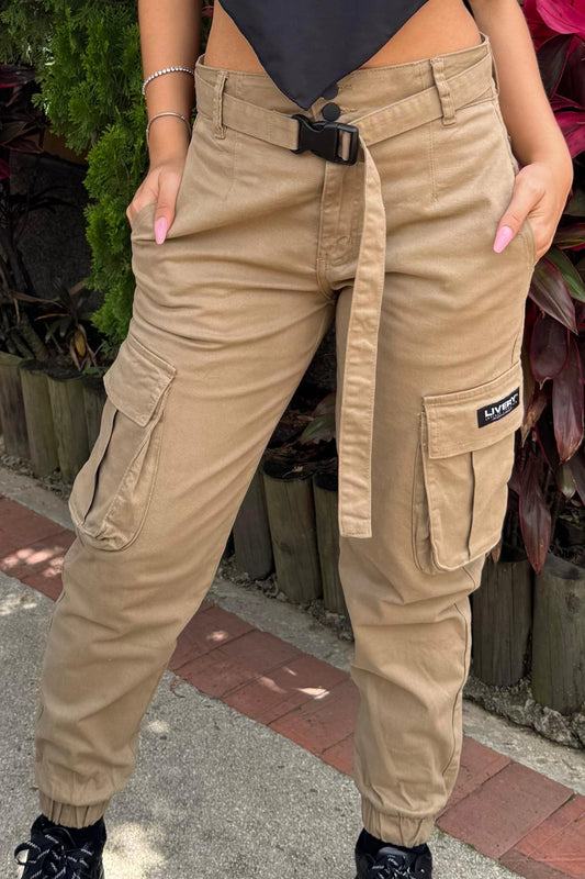 Pantalon kori - Camel