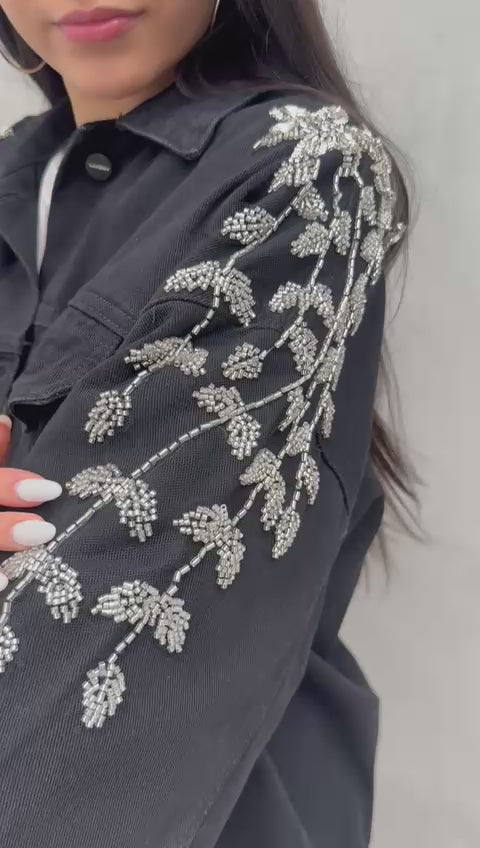 Chaqueta Betsy oversize denim