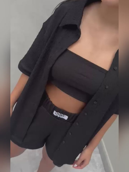 Trio sorvette - Negro