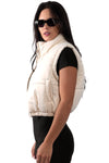 Chaqueta Convertible Beige